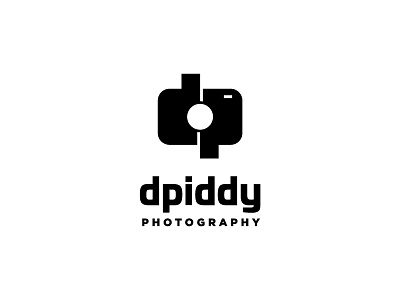 dpiddy photography black camera geometric logo photo photography simple white