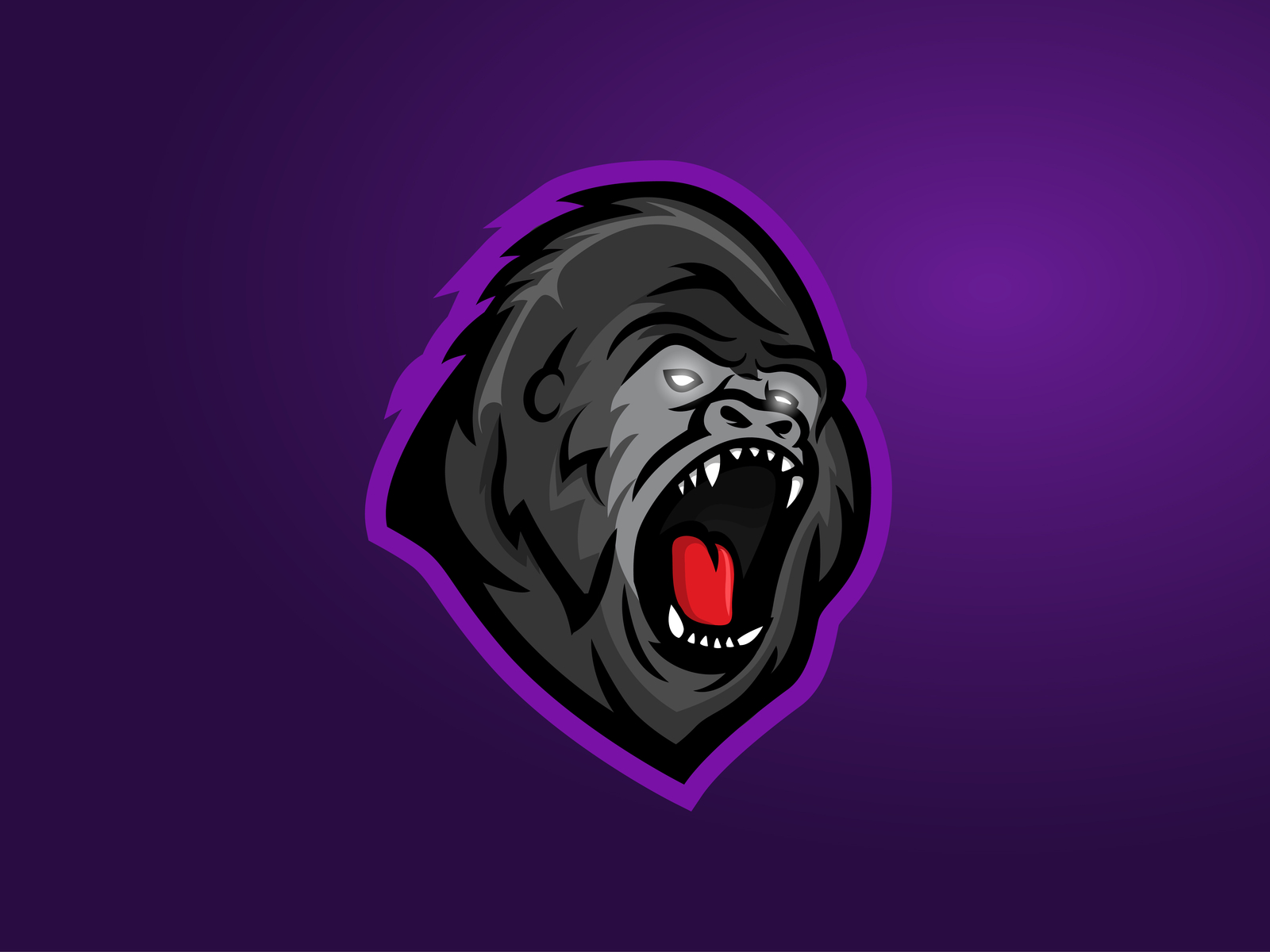 Gorilla E-Sport Logo by AlmonteDesigns on Dribbble