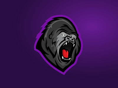 Gorilla E-Sport Logo by AlmonteDesigns on Dribbble