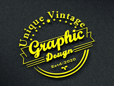 retro vintage logo creative logo flat logo logo professional logo unique logo vintage logo