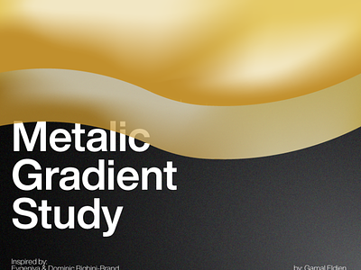 Metallic Gradients Study gradient metallic