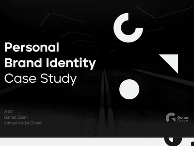 Personal Brand Identity Showcase | Gamal Eldien branding
