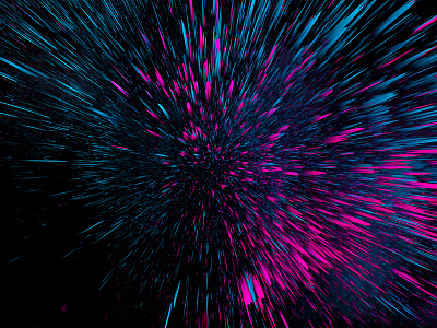 Particle Explosion | Cyan Magenta Explosion