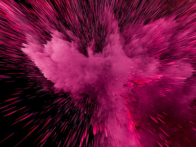 Particle Explosion |  Magenta Explosion