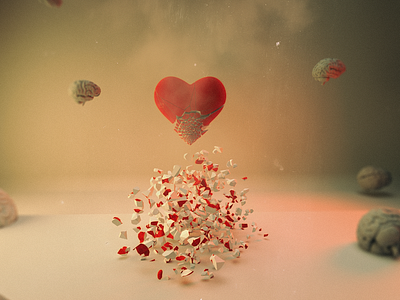 Relationship Conflict  | Abstract Art | Cinema 4d