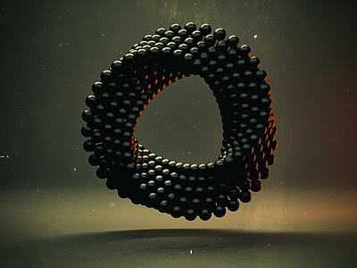 Abstract Ring | Cinema 4D 3d 3d art 3d artist 3dart abstract art cinema 4d concept art dailyrender photoshop