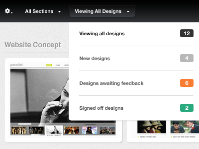 Filtering Design Views