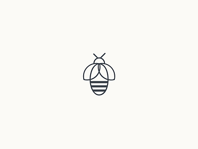 Honeybee branding design identity logo self initiated project