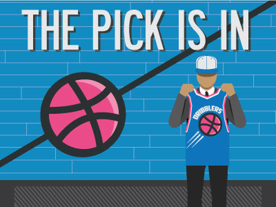 My First Shot basketball draft pick drafted first shot graphic design illustration