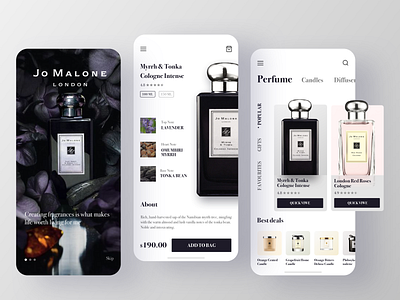 Perfume e-commerce - Jo Malone