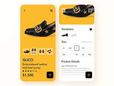 Shoes E-commerce Concept