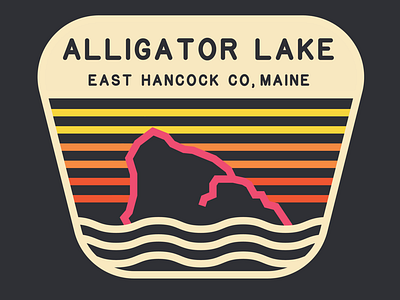 Alligator Lake Campsite Badge