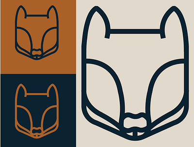 Fox Icon animal branding design fox fox icon icon illustration illustrator logo minimal nature sketch vector wild wolf