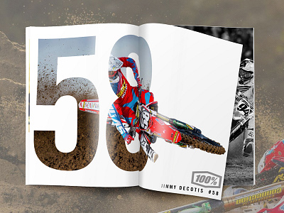 Jimmy Decotis - Magazine Ad 58 advertisement goggles jimmy decotis magazine motocross mx print supercross sx