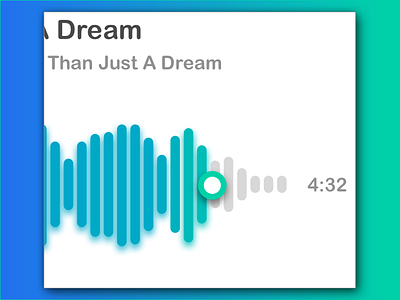 Music App Progress Bar audio audio app design music sketch ui ux ui ux mobile ux web