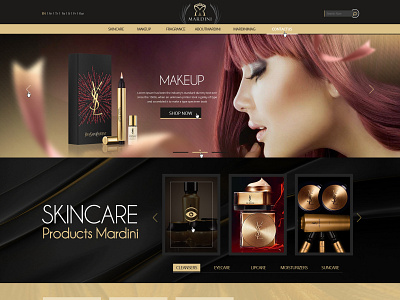 Home page design for Mardini