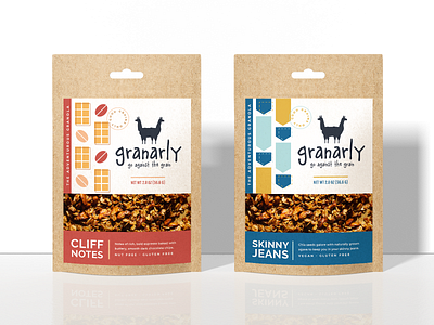 Granola Packaging branding branding design chocolate collection design food granola icons illustration mockup oats packaging rebrand redesign