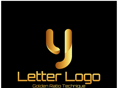 Typography Design y golden ratio logo y logo typography design typography logo y