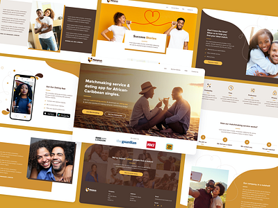 Matchmaking website template