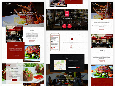 GrandCru Wine Bar and Bistro - Restaurant Website Design bistro food and drink restaurant restaurant website web design webdesign website wine bar wordpress wordpress development