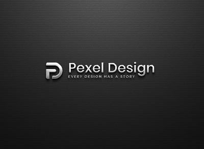 Pexel Design Logo Reveal branding design graphic design illustration logo typography vector
