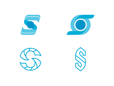 S's design graphic icon letter logo s vector