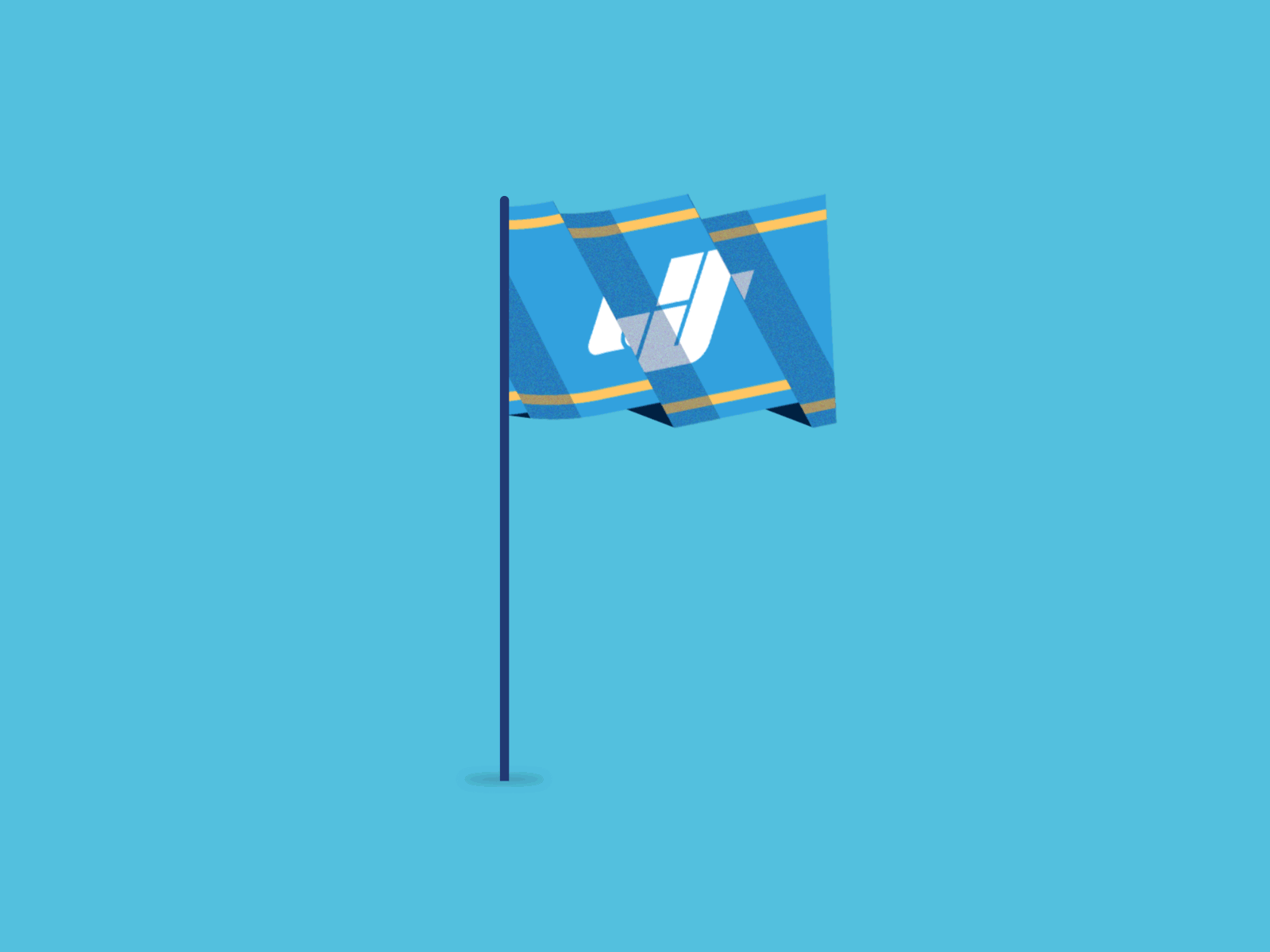 Carvana + Jimmie Johnson Social Gif - 2 animation flag gif graphic indycar racing vector wave