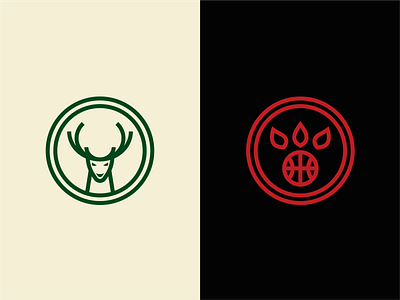 Bucks vs Raptors basketball bucks finals graphic icon milwaukee minimal nba raptors