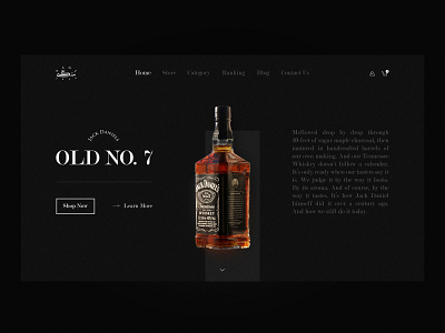 SAGI - Buy whiskey online black blackui branding concept dark darkmode design graphic design logo minimal ui ui design uiux ux web webdesign webui whiskey