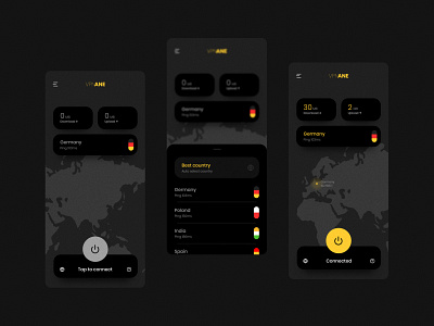 VPN UI Design