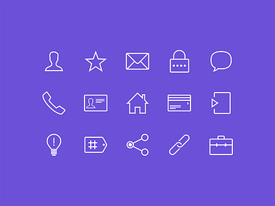 OftenType Icons app icons simple