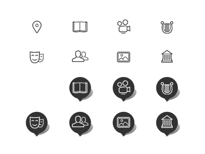 Maps icons