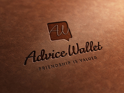 Advice Wallet logo id logo wallet web