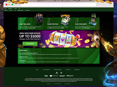 App Casino - Daily UI by Ana Maria Almeida - UI Designer on Dribbble