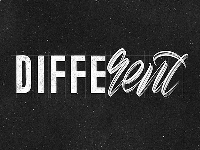 Different brushlettering hand draw ipadlettering lettering letters procreate script type typedesign typography