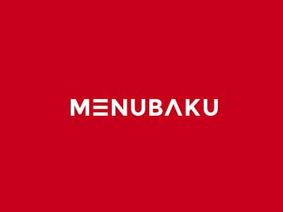 Lettermark Logo for MenuBaku Website