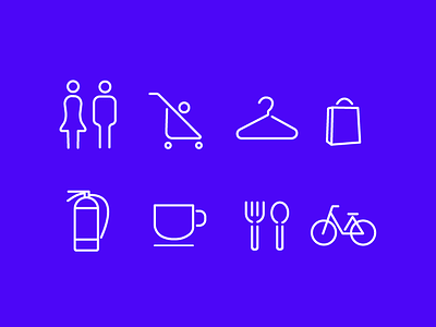 Shopping Center Icon design icon illustration vector