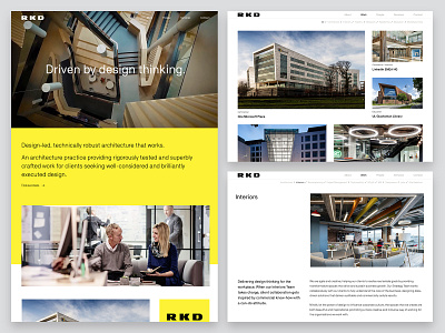 RKD Architects design ui ux