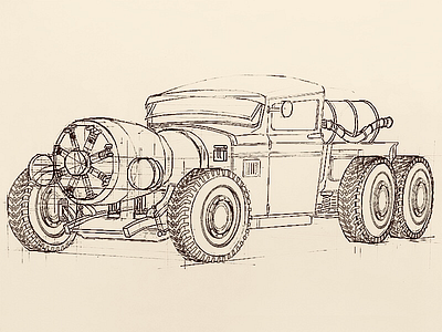 Drawing  car