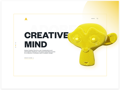 Creative mind 3d 3d art 3d concept 3d ui blender blender3d creative creativity inspiration interface ui ui design uidesign