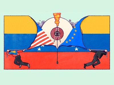 Venezuela artdirection artdirector design editorial illustration illustrator politics venezuela
