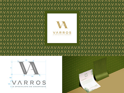 Varros & Co. Branding branding champagne logodesign