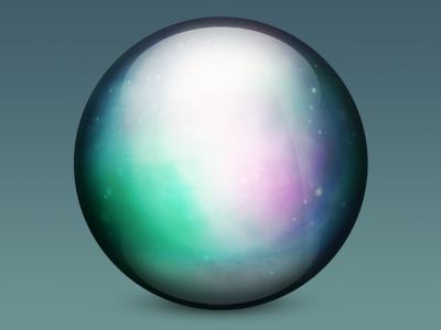 Marble marble orb space stars