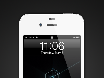 White iPhone 4 (with PSD) exercise freebie iphone minute psd quick thirty white