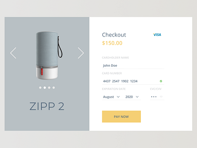 Daily UI #002 - Checkout