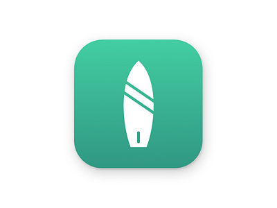 Daily UI #005 - App Icon 005 app daily 100 challenge daily ui dailyui figma icon surfboard ui ux