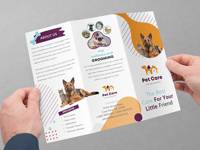 Pet Care Trifold Brochure