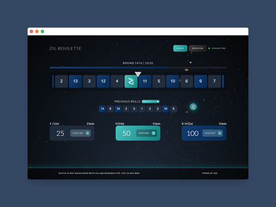 online cryptocurrency casino roulette web design bitcoin casino crypto cryptocurrency design ethereum game roulette ui zilliqa