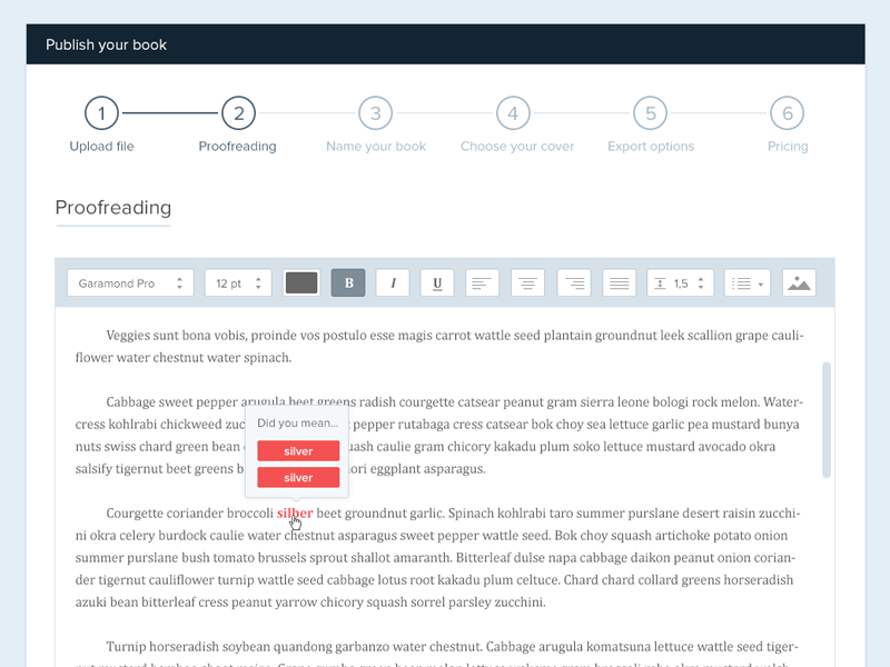 Text editor by Michal Koczor on Dribbble