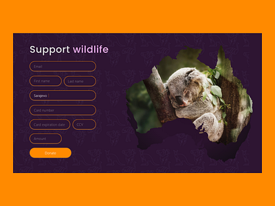 Wildlife donation form